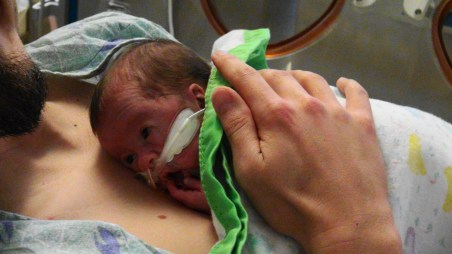 Lily and Daddy Enjoying K-Care