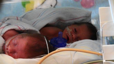 Elliott & Bella are ready to head home