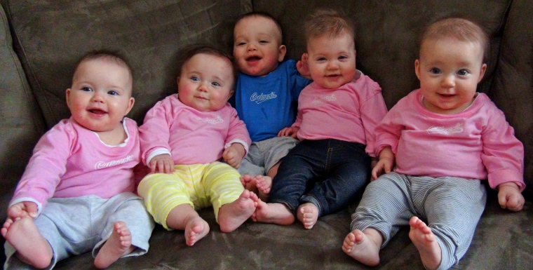 The V-5 want to thank Culvers for these stylish onesies and their support since day 1!